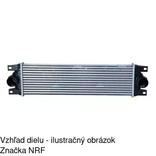 Chladiče vzduchu (Intercoolery) POLCAR 6095J81X