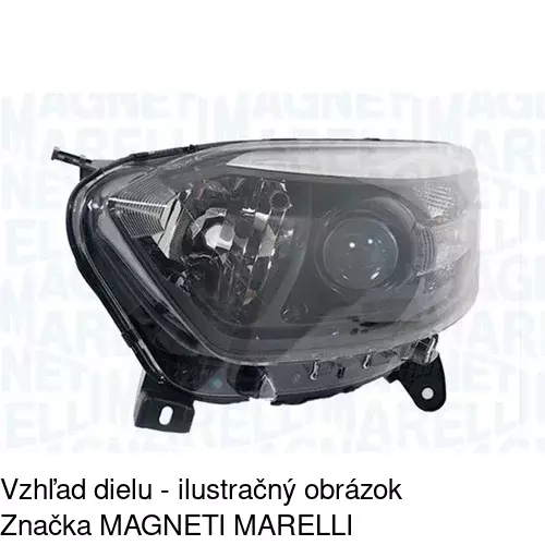 Hlavný reflektor 60L110-U /POLCAR/ - obr. 3