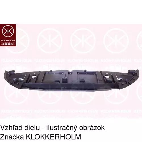 Dolný kryt nárazníka 60L134-7 /POLCAR/