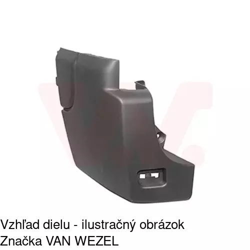 Rámik nárazníka 60N197 /POLCAR/ - obr. 1
