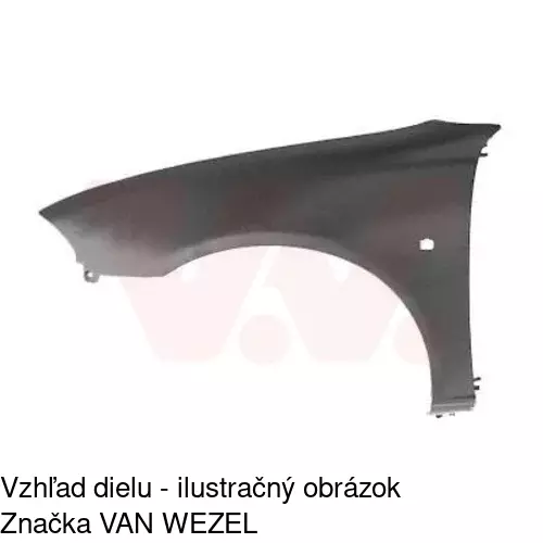 Predný blatník 632002 /POLCAR/ - obr. 1