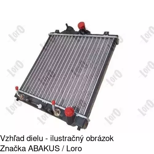 Chladiče vody POLCAR 634508-1
