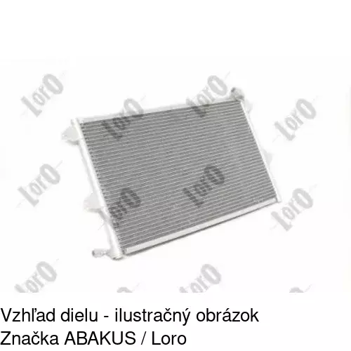 Chladiče klimatizácie 6713K8C2S /POLCAR/ - obr. 4