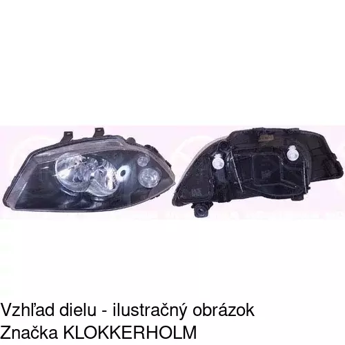 Hlavný reflektor 673009-E /POLCAR/ - obr. 3