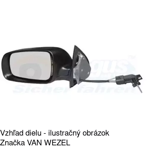 Vonkajšie zrkadlo 6913512M /POLCAR/ - obr. 2