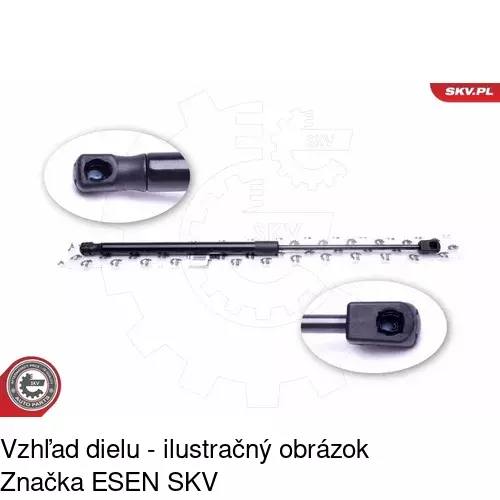 Plynová pružina 6915AB /POLCAR/ - obr. 4