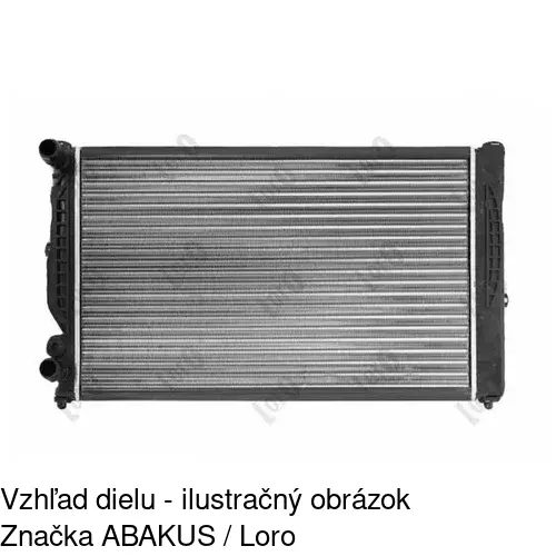 Chladiče vody 692508B1 /POLCAR/ - obr. 1