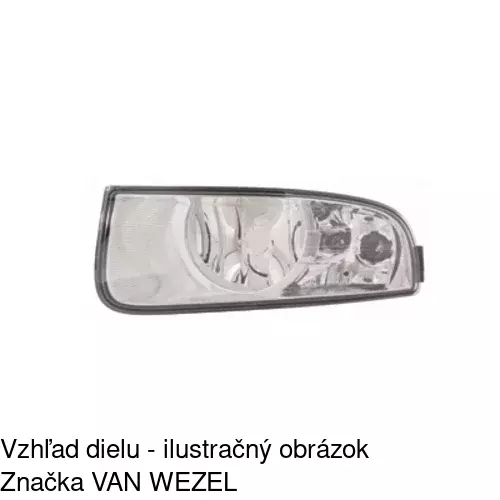 Hmlové svetlo - predné 6926292E /POLCAR/ - obr. 4