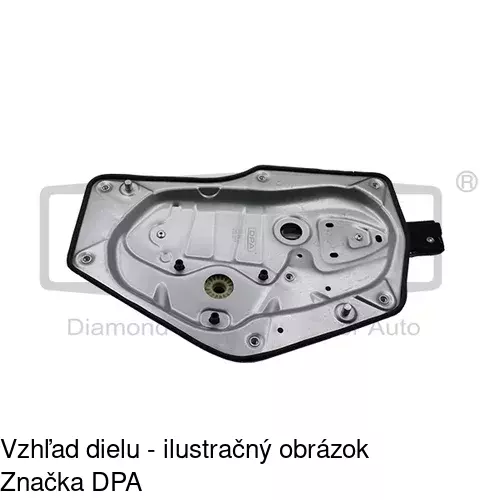Mechanizmus sťahovania okna elektrický bez motora 6926PSG3 /POLCAR/ - obr. 1