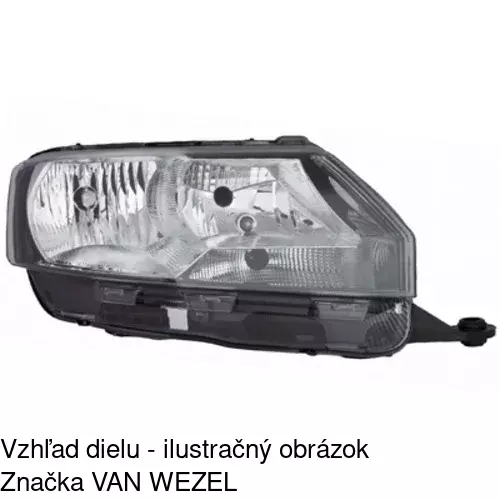 Hlavný reflektor 69B110-V /POLCAR/ - obr. 5