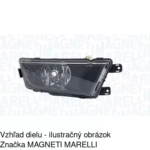 Hmlové svetlo - predné 69C1302E /POLCAR/ - obr. 1