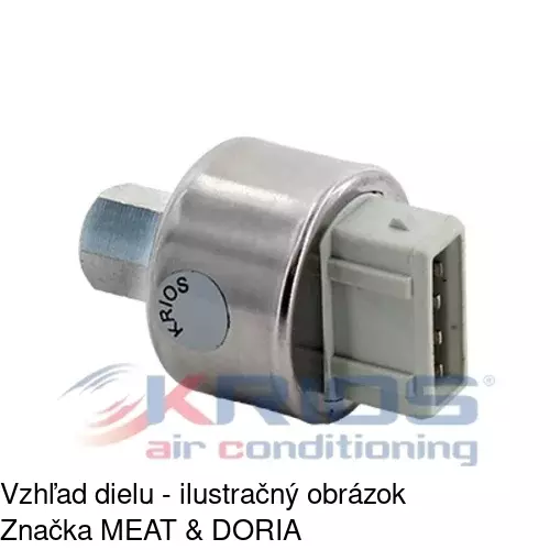 Čidlo klimatizácie 6ZL351028041 /POLCAR/ - obr. 2