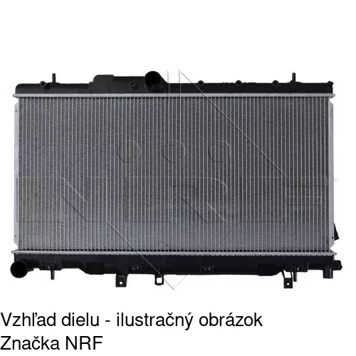 Chladiče vody 7212082K /POLCAR/ - obr. 2