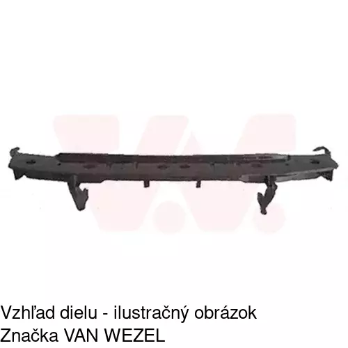 Výstuha nárazníka 740307-4 /POLCAR/ - obr. 1