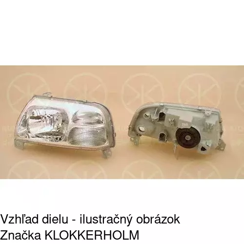 Hlavný reflektor 7424100E /POLCAR/ - obr. 3
