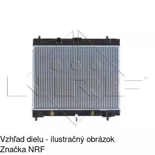 Chladiče vody POLCAR 8105082K