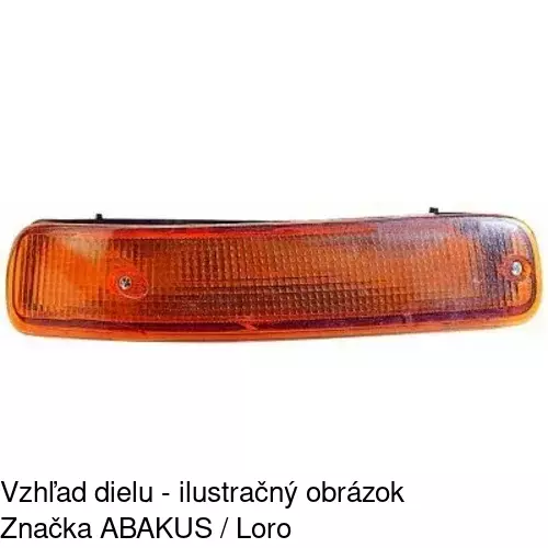Predná smerovka 8109205E /POLCAR/