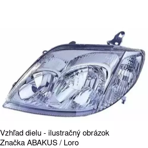 Hlavný reflektor 8114101E /POLCAR/ - obr. 2