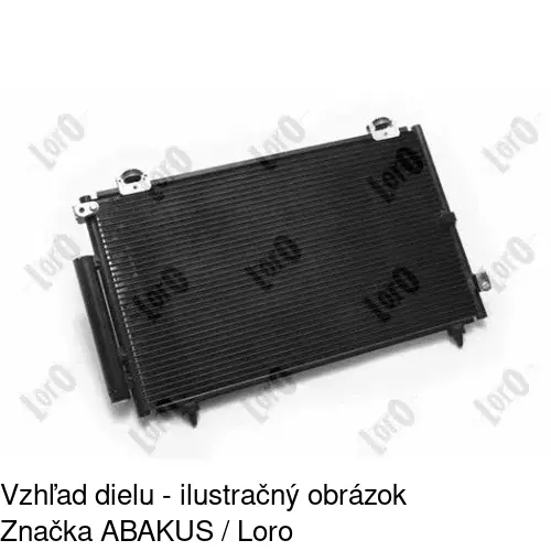 Chladiče klimatizácie POLCAR 8114K82K