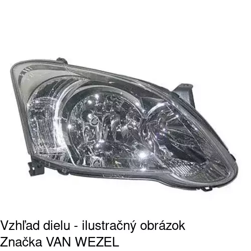Hlavný reflektor 8115100E /POLCAR/ - obr. 5