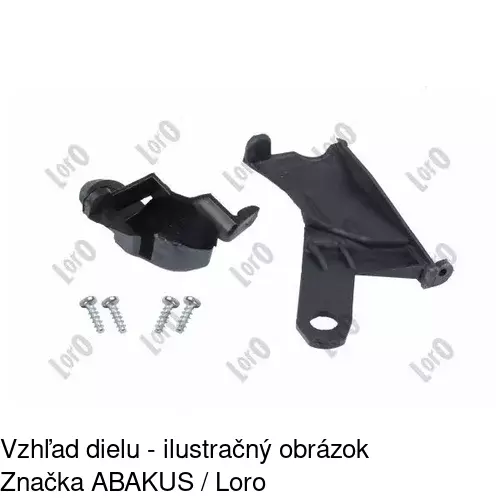Hlavný reflektor 811709-E /POLCAR/ - obr. 1