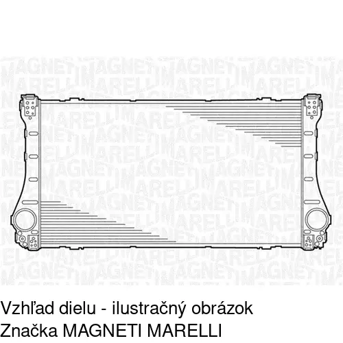 Chladiče vzduchu (Intercoolery) POLCAR 8117J82X