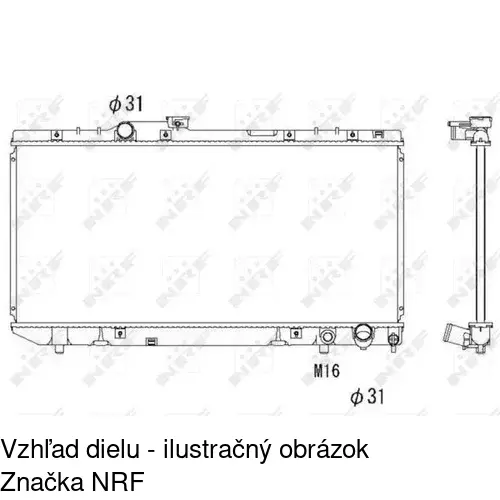 Chladiče vody 812108-1 /POLCAR/ - obr. 1