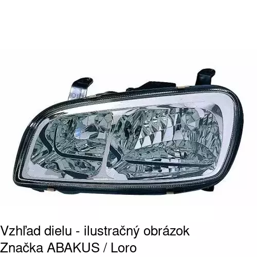 Hlavný reflektor POLCAR 8144093E