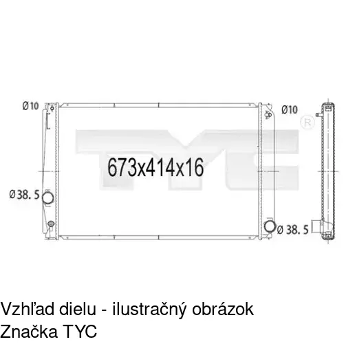 Chladiče vody POLCAR 8148083K