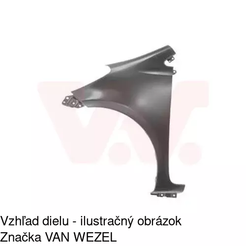 Predný blatník 816901 /POLCAR/ - obr. 1