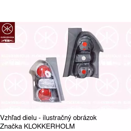 Zadné svetlo POLCAR 8186872X