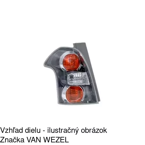 Zadné svetlo 8186882X /POLCAR/ - obr. 2