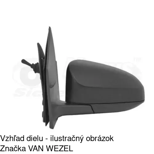 Vonkajšie zrkadlo 81A1511M /POLCAR/ - obr. 4