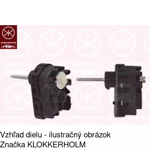 Motorček reflektora 81B109-9 /POLCAR/ - obr. 2