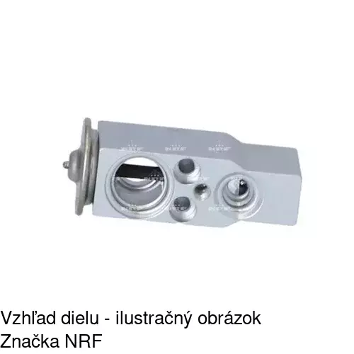Expanzný ventil 8UW351239371 /POLCAR/ - obr. 1