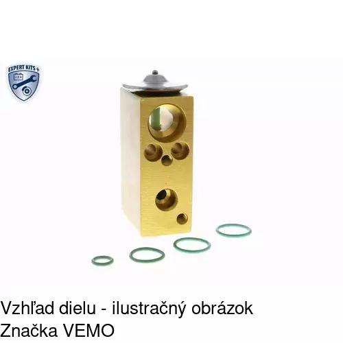 Expanzný ventil 8UW351239411 /POLCAR/ - obr. 1