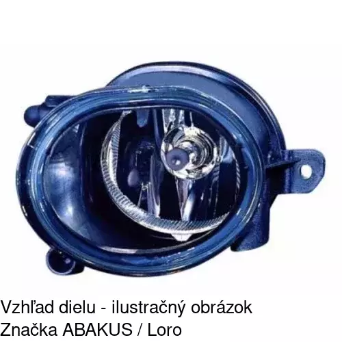 Hmlové svetlo - predné 904329-E /POLCAR/ - obr. 3