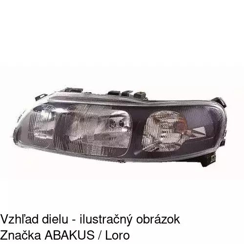 Hlavný reflektor 9060092E /POLCAR/ - obr. 1