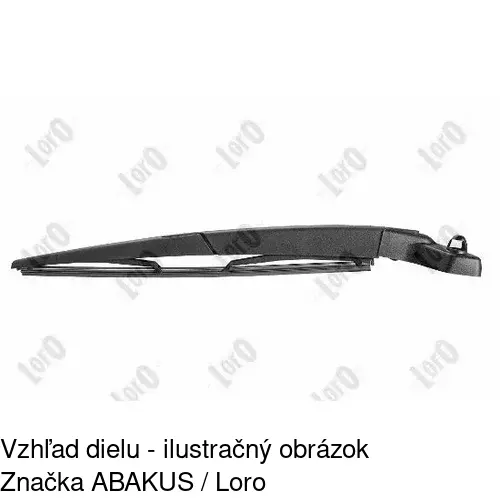 Rameno stierača 9061RWT1 /POLCAR/ - obr. 2