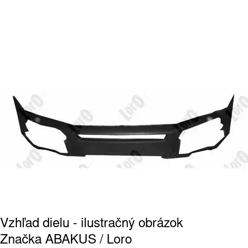 Predný nárazník 909007-1 /POLCAR/ - obr. 1