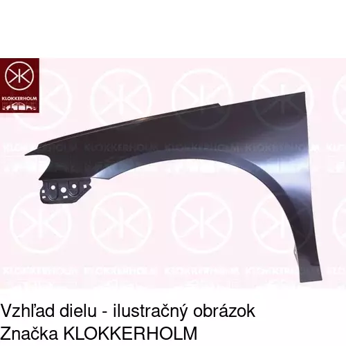 Predný blatník POLCAR 951101