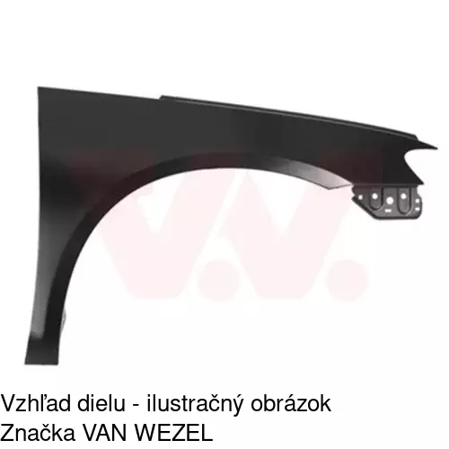 Predný blatník 951102 /POLCAR/ - obr. 1