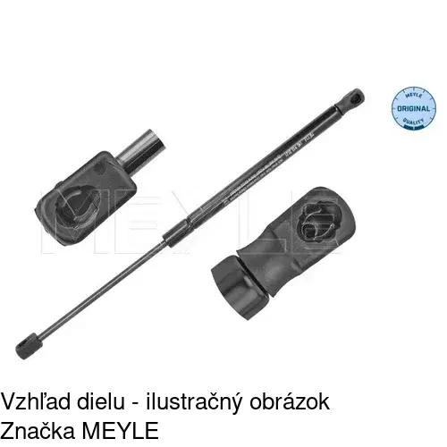 Plynová pružina 9511AB /POLCAR/ - obr. 2