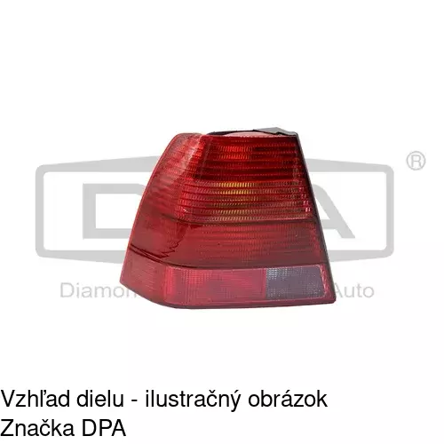 Zadné svetlo 9512873E /POLCAR/ - obr. 2