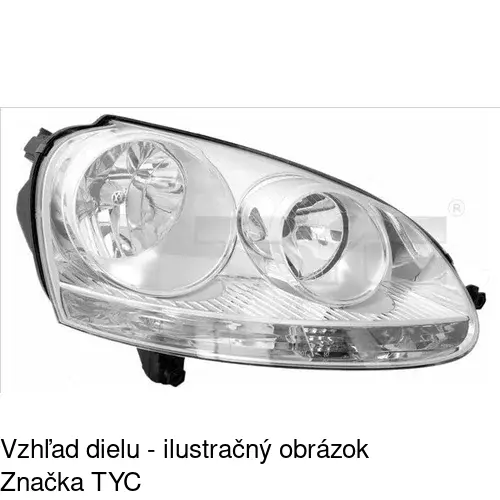 Hlavný reflektor 9513104E /POLCAR/ - obr. 1