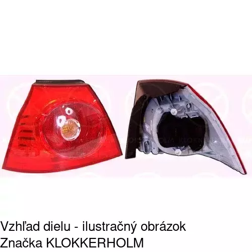 Zadné svetlo 951388-V /POLCAR/ - obr. 4