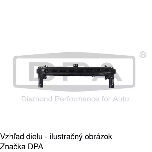 Výstuha nárazníka 951807-3 /POLCAR/ - obr. 1