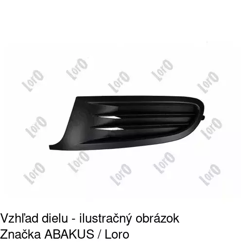 Kryt v nárazníku 95182711 /POLCAR/ - obr. 2