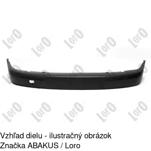 Predný nárazník POLCAR 952407-Q