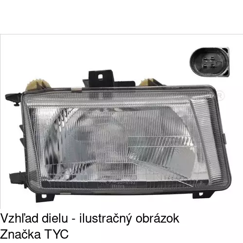 Hlavný reflektor POLCAR 9524104E